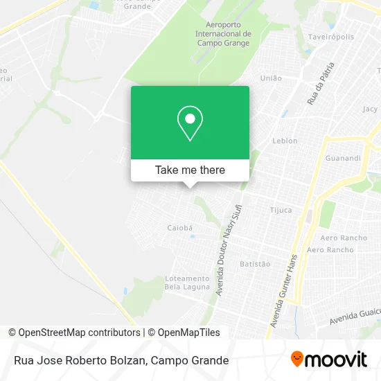 Rua Jose Roberto Bolzan map