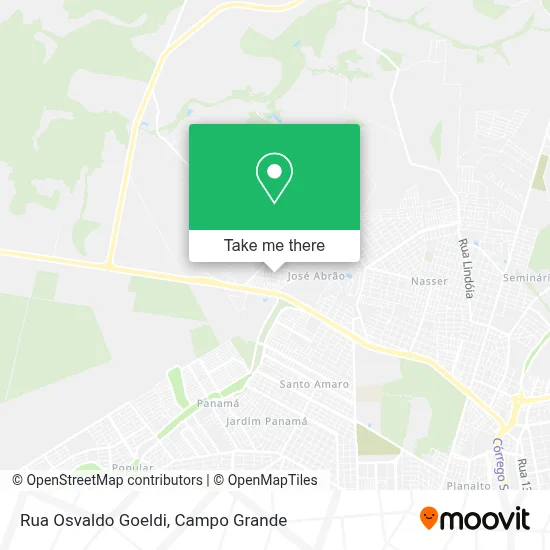 Rua Osvaldo Goeldi map