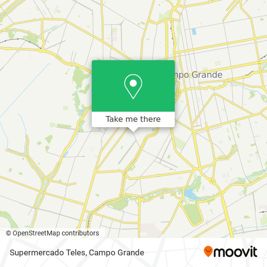 Supermercado Teles map