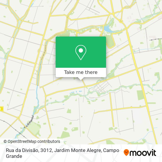 Rua da Divisão, 3012, Jardim Monte Alegre map