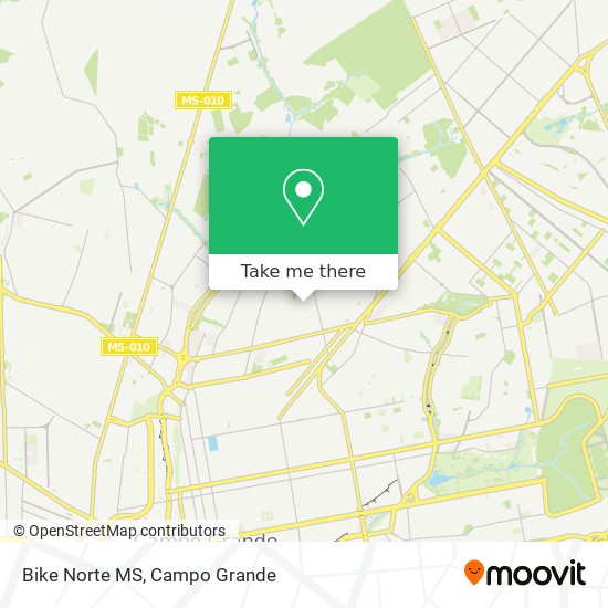 Mapa Bike Norte MS