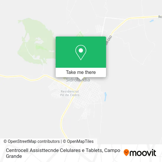 Centrocell Assisttecnde Celulares e Tablets map