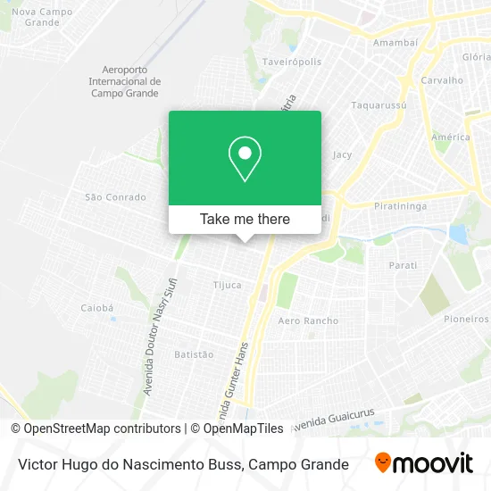 Victor Hugo do Nascimento Buss map