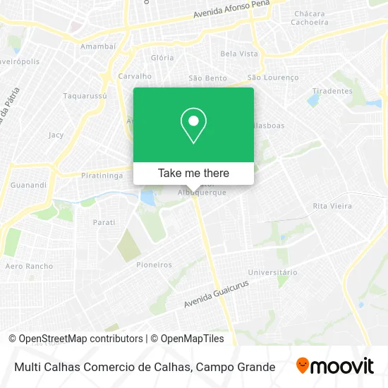 Multi Calhas Comercio de Calhas map