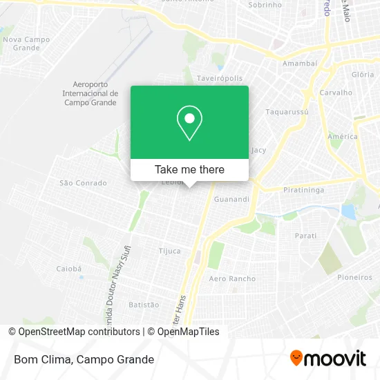 Bom Clima map