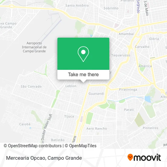 Mercearia Opcao map