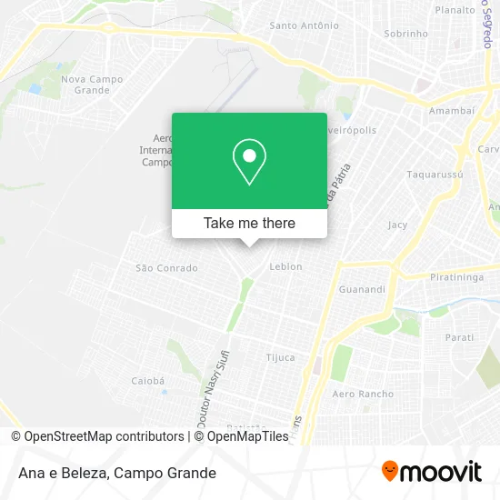 Ana e Beleza map
