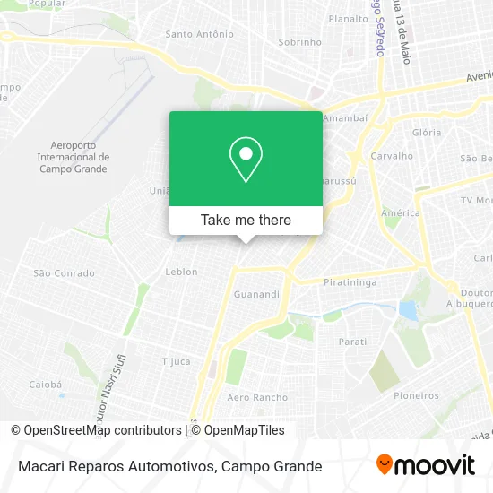 Macari Reparos Automotivos map