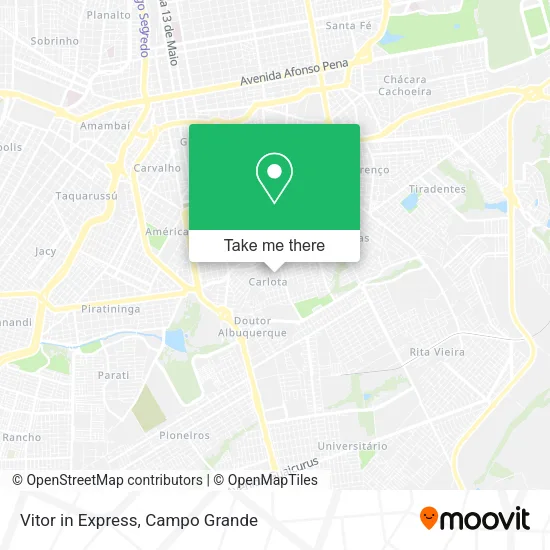 Vitor in Express map