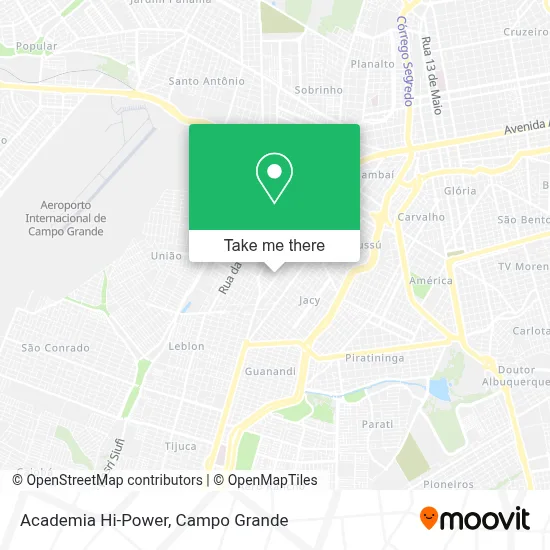 Academia Hi-Power map