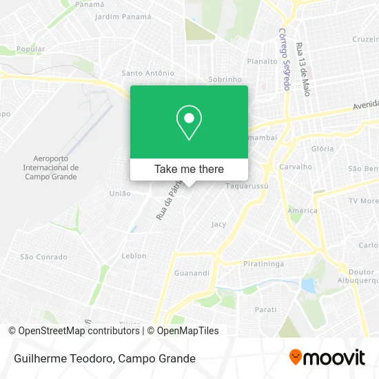 Guilherme Teodoro map