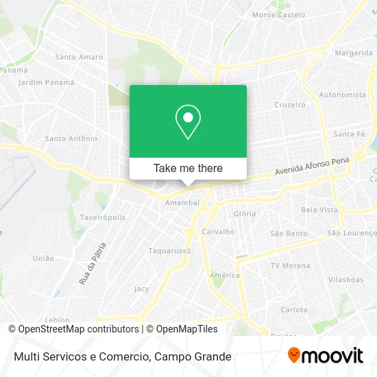 Multi Servicos e Comercio map