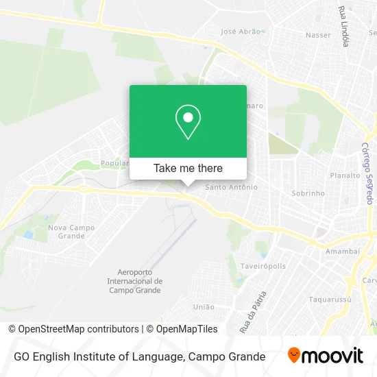 GO English Institute of Language map