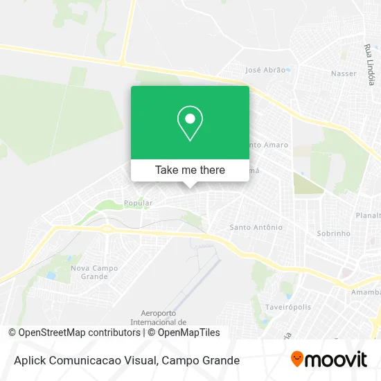 Aplick Comunicacao Visual map