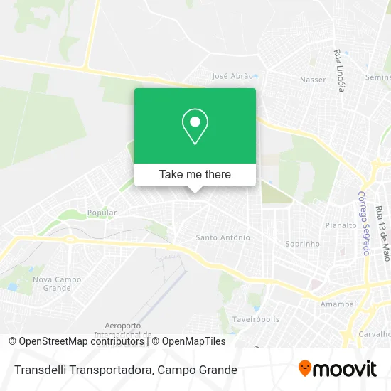 Transdelli Transportadora map