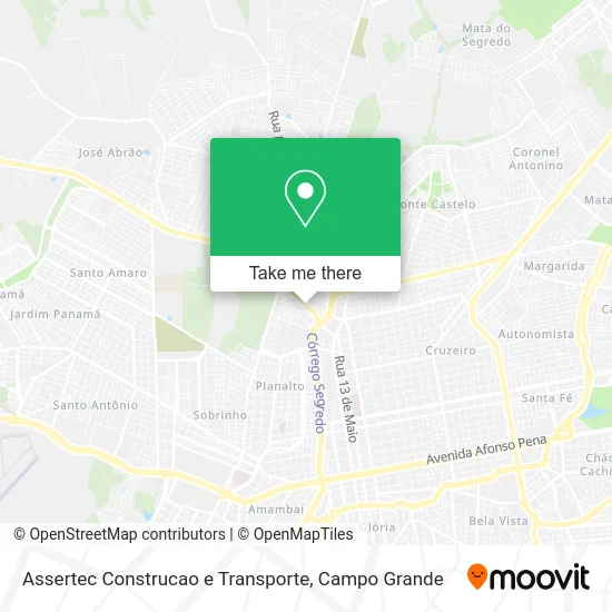 Assertec Construcao e Transporte map