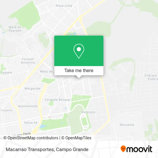 Macarrao Transportes map