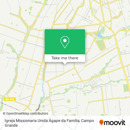 Igreja Missionaria Unida Ágape da Família map