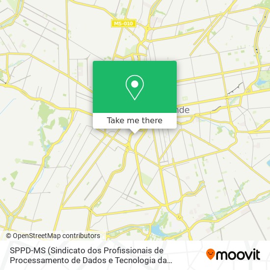 Mapa SPPD-MS