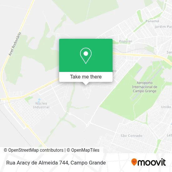 Rua Aracy de Almeida 744 map