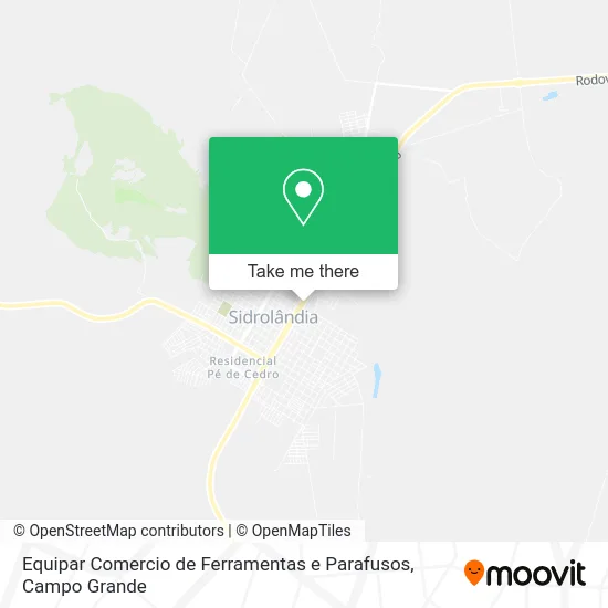 Equipar Comercio de Ferramentas e Parafusos map