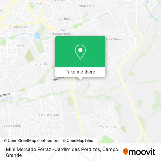 Mini Mercado Ferraz - Jardim das Perdizes map