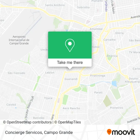 Concierge Servicos map
