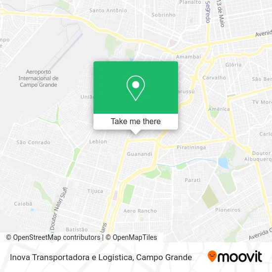 Inova Transportadora e Logistica map
