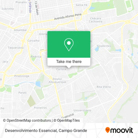 Desenvolvimento Essencial map