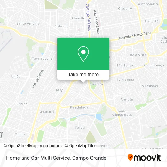 Home and Car Multi Service map
