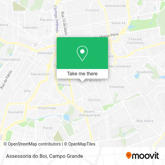 Assessoria do Boi map