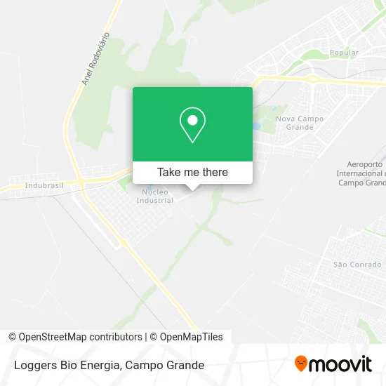 Loggers Bio Energia map