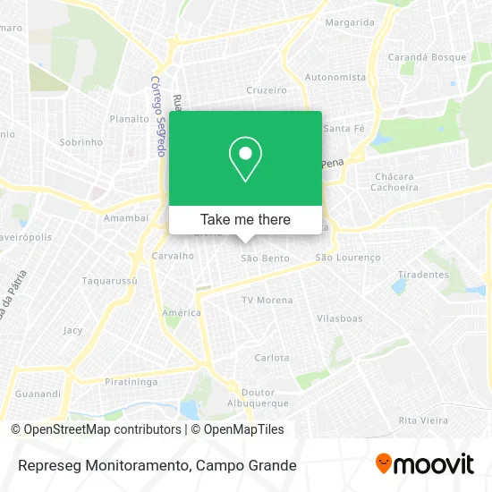 Represeg Monitoramento map