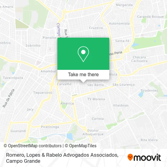 Romero, Lopes & Rabelo Advogados Associados map
