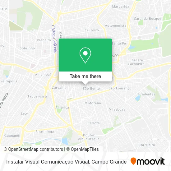 Instalar Visual Comunicação Visual map