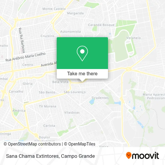 Sana Chama Extintores map