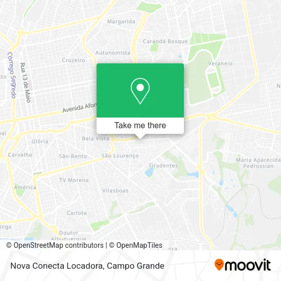 Nova Conecta Locadora map