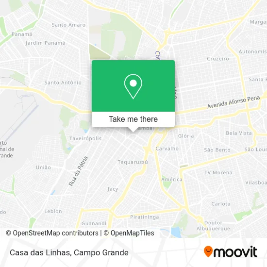 Casa das Linhas map