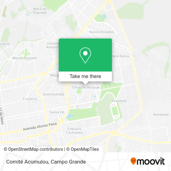 Comitê Acumulou map