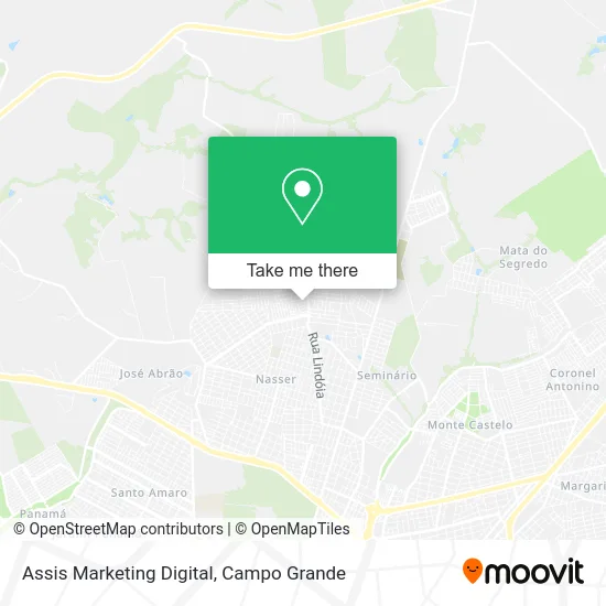 Assis Marketing Digital map