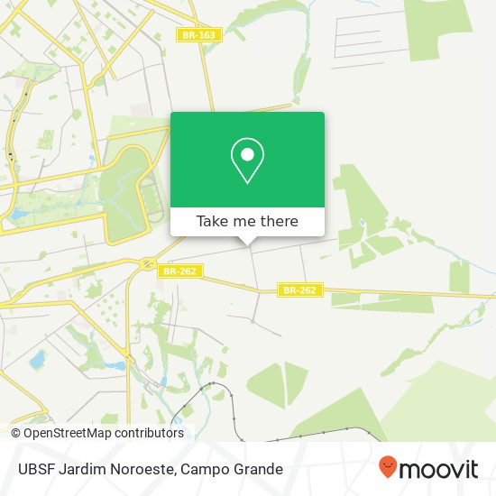 Mapa UBSF Jardim Noroeste