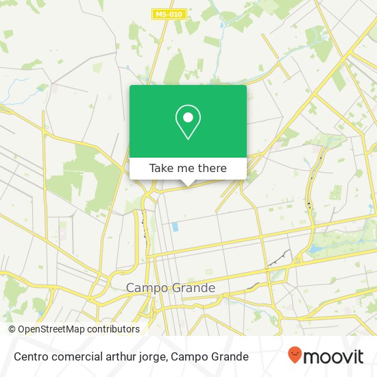 Centro comercial arthur jorge map