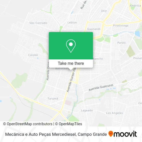 Mecânica e Auto Peças Mercediesel map