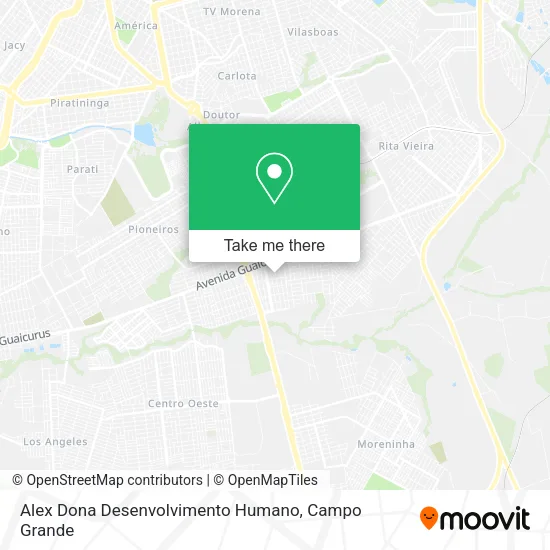 Alex Dona Desenvolvimento Humano map