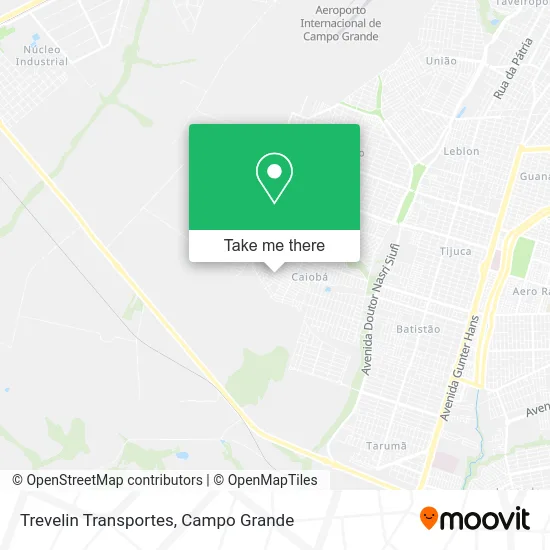 Trevelin Transportes map