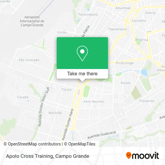 Apolo Cross Training map