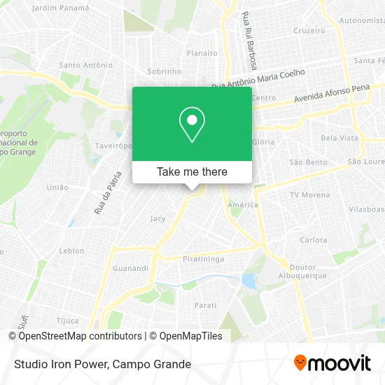 Studio Iron Power map