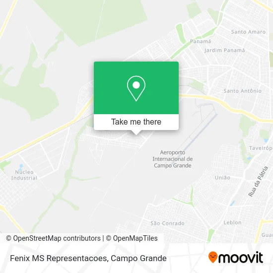 Fenix MS Representacoes map