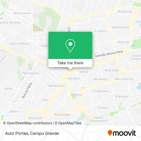 Auto Portas map