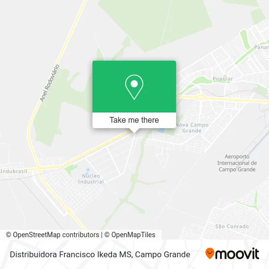 Distribuidora Francisco Ikeda MS map